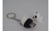 Panda 64GB USB Drive Keychain